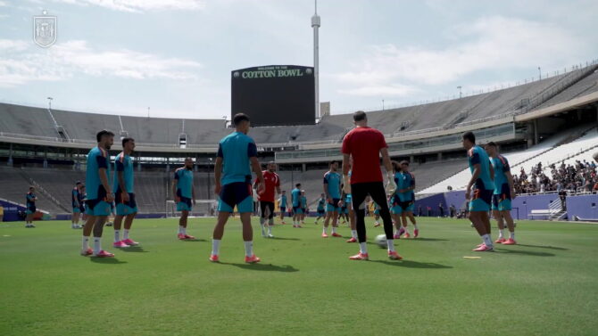 La Roja bereitet sich auf das Achtelfinale gegen Portugal vor