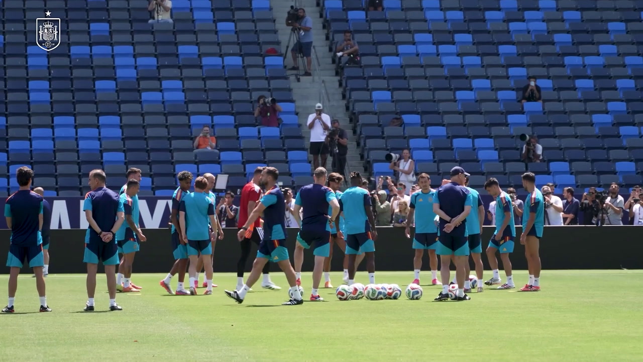 WM 2026 Video: Spanien bereitet sich auf WM-Viertelfinale gegen Belgien vor