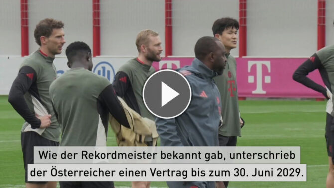 Laimer verlängert beim FC Bayern München