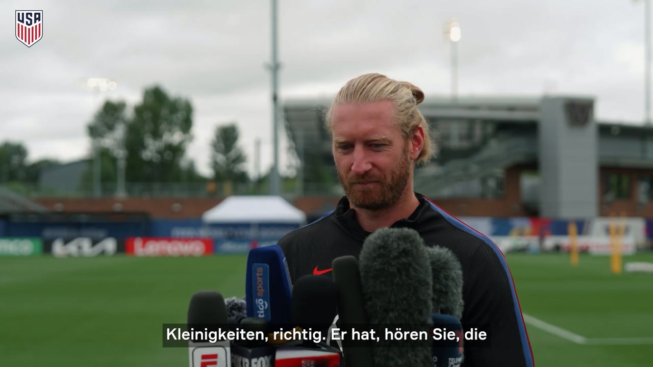 WM 2026 Video: Tim Ream lobt Pochettino für seinen Einsatz als US-Trainer