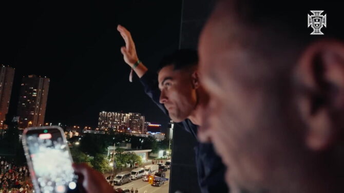 Ronaldo und Portugal von Fans in Toronto gefeiert