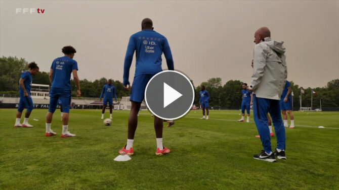 Frankreich bereitet sich auf das Spiel um Platz drei vor