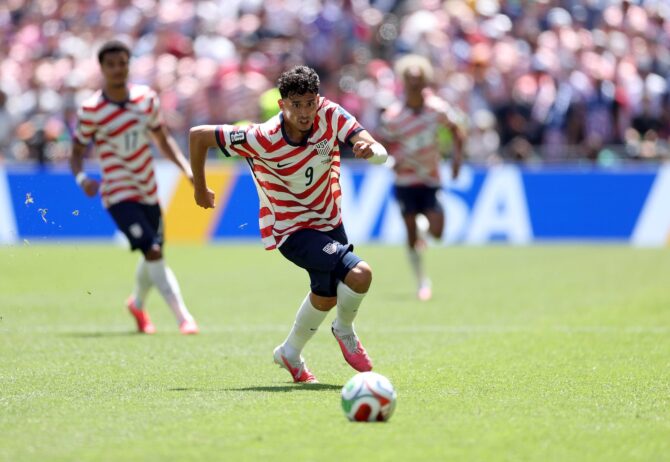 US-Stürmer Ricardo Pepi im WM-2026-Gruppenspiel gegen Australien