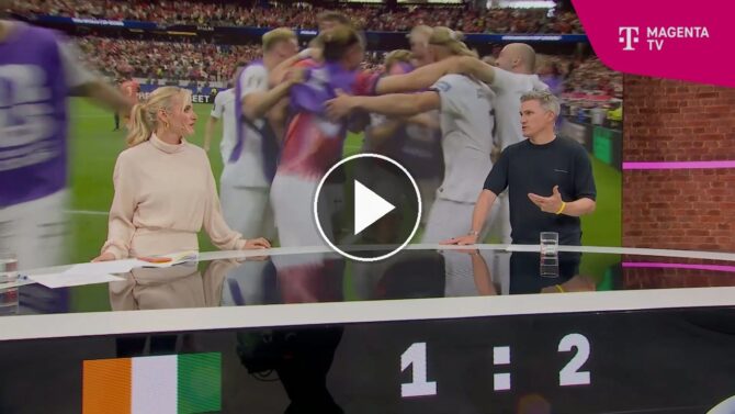 Tobias Schweinsteiger analysiert bei MagentaTV das Sechzehntelfinale Elfenbeinküste gegen Norwegen.