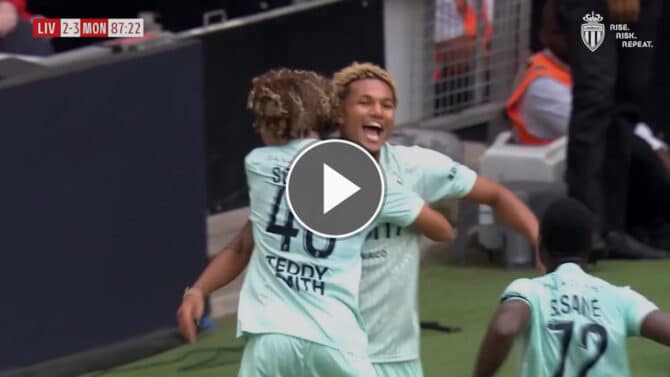 Brunner köpft Monaco zu 3:2-Comeback gegen Liverpool