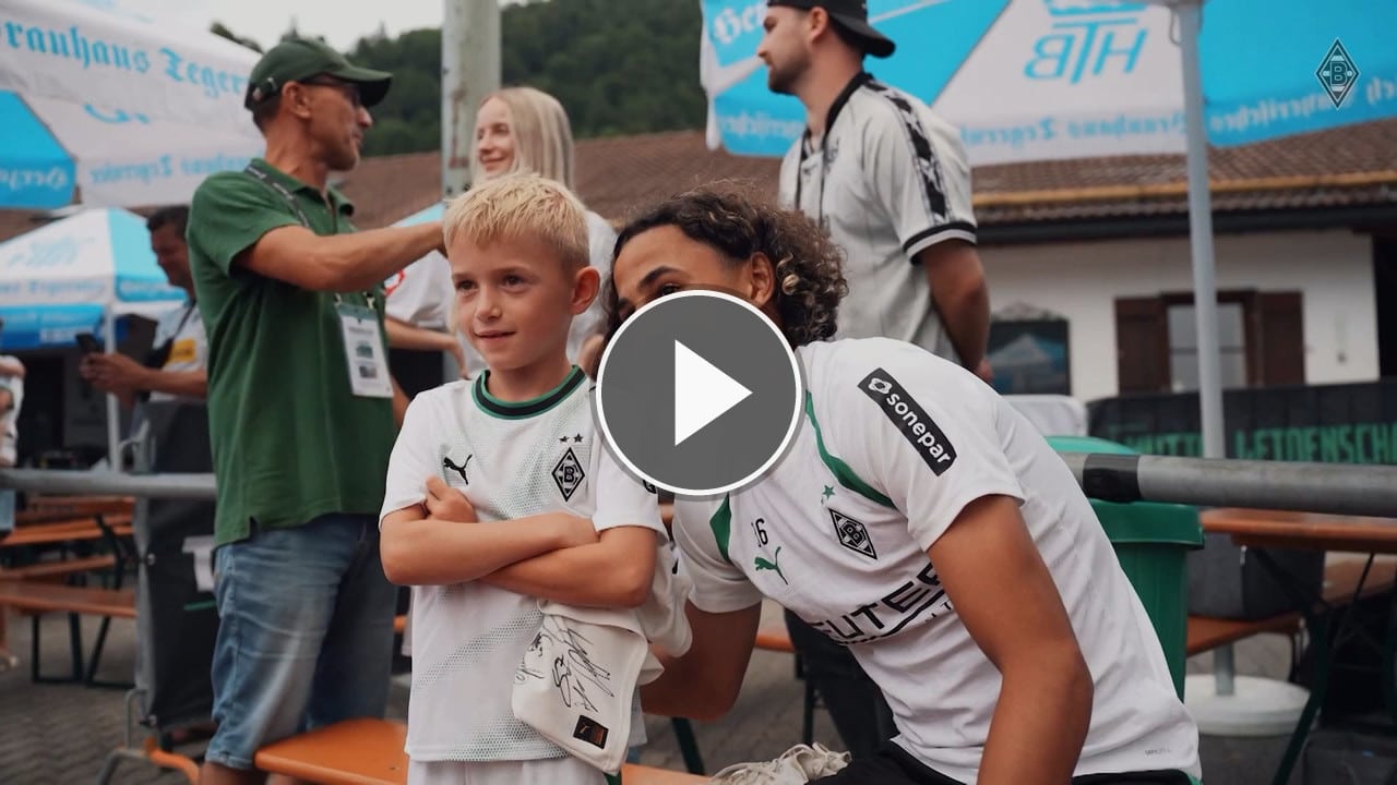 Fußball Videos Gladbach: Einblicke ins Trainingslager der Vorbereitung
