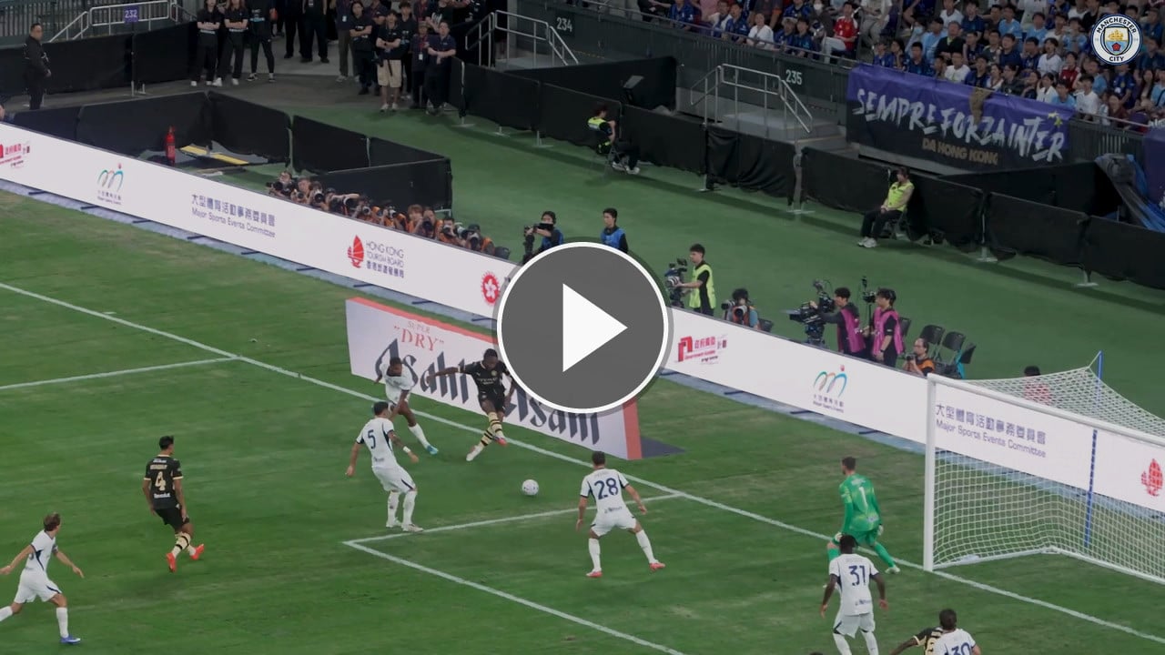 Fußball Videos Semenyo leitet Führungstor gegen Inter Mailand ein