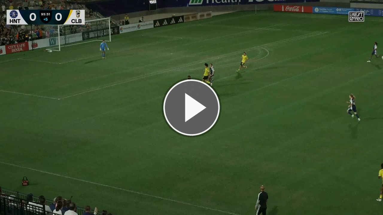 Fußball Videos Molina bringt Huntsville City FC gegen Columbus Crew 2 in Front