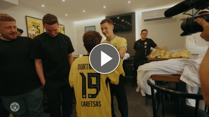 Karetsas' erster Tag bei Borussia Dortmund
