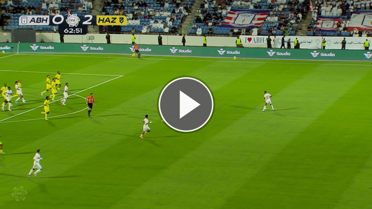 Fußball Videos Traumtor von Al Dossary: Abha jubelt gegen Al Hazem