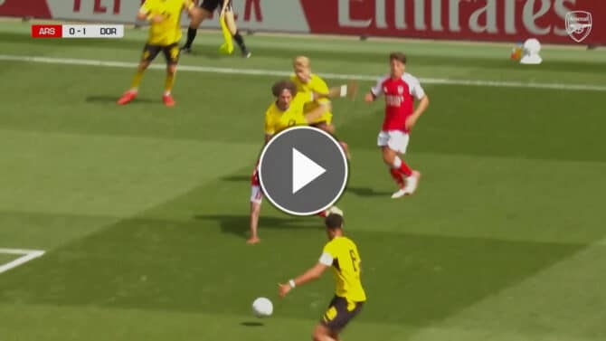 Nwaneri und Gyökeres treffen gegen Dortmund im Testspiel