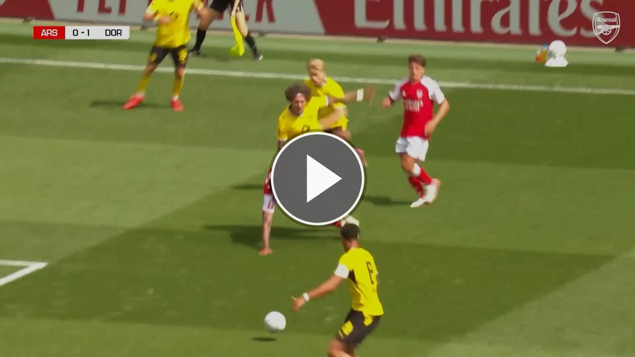Fußball Videos Nwaneri und Gyökeres treffen gegen Dortmund im Testspiel