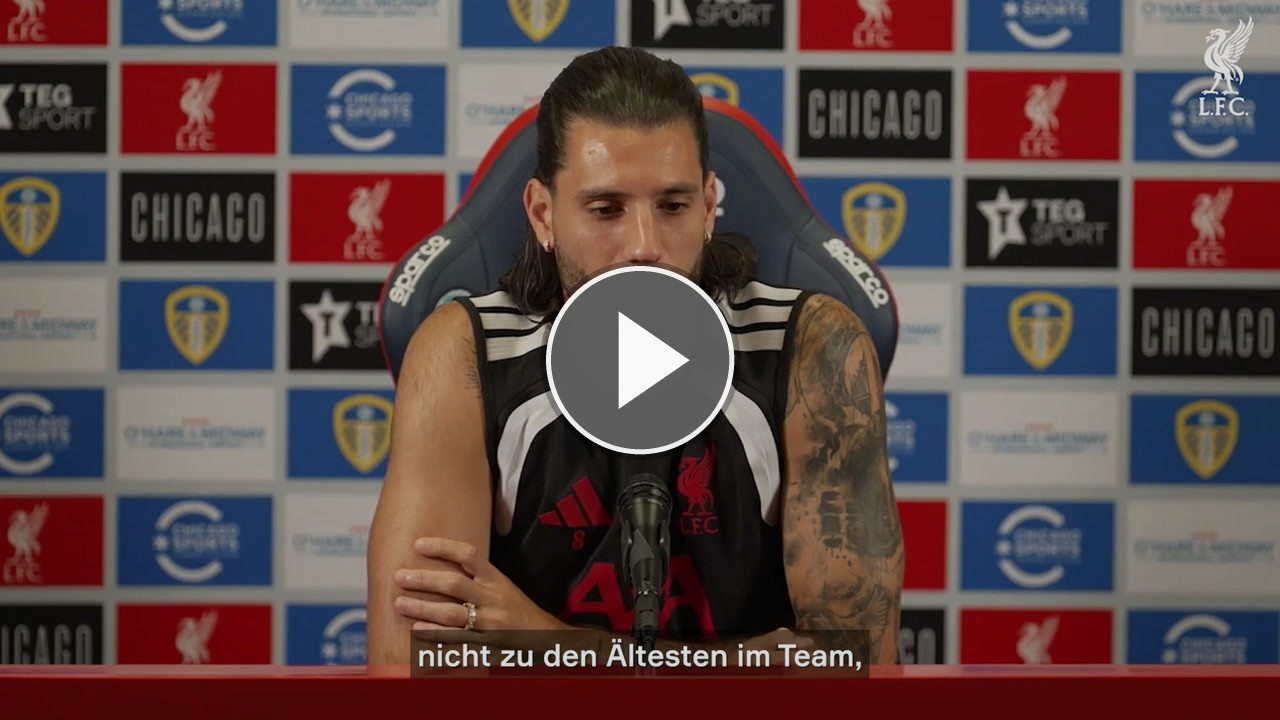 Fußball Videos Szoboszlai: „Wir wollen das Beste für Liverpool FC“