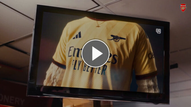 Arsenal enthüllt drittes Trikot für Saison 2026/27