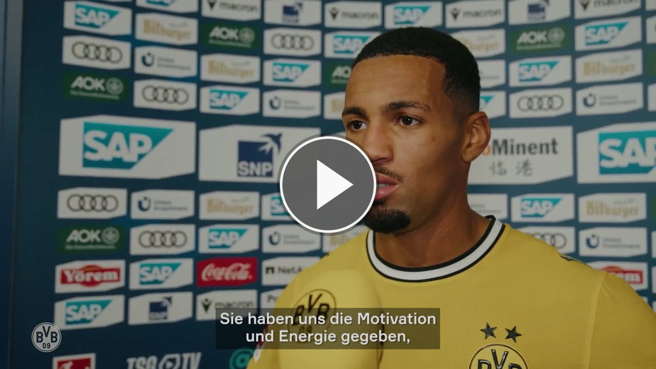 Fußball Videos Nwaneri schwärmt nach BVB-Debüt vom Sieg in Hoffenheim