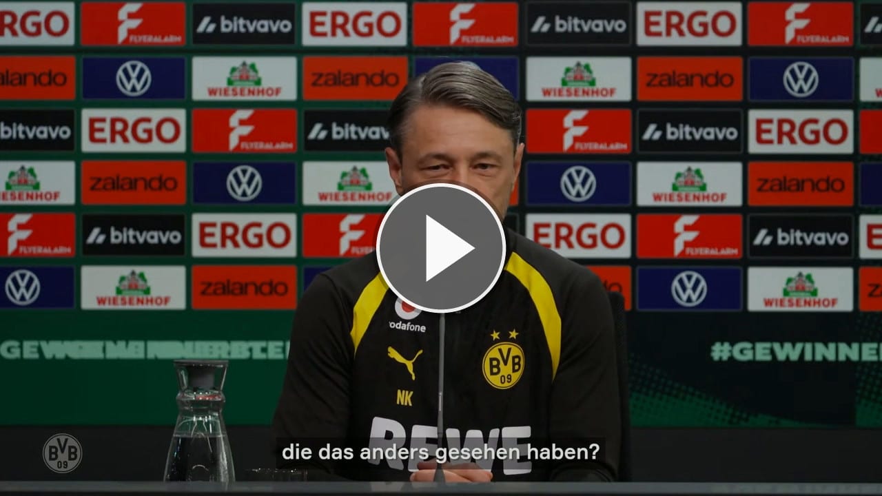 Fußball Videos Kovac verteidigt BVB-Talent Inácio nach Roter Karte