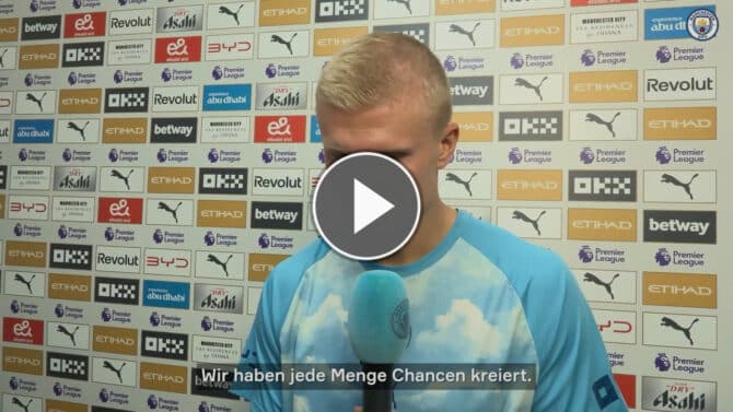 Haaland lobt Donnarumma nach Sieg gegen Coventry