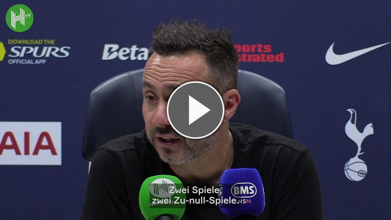 Fußball Videos De Zerbi: Bin bester Trainer Italiens trotz Tottenham-Krise