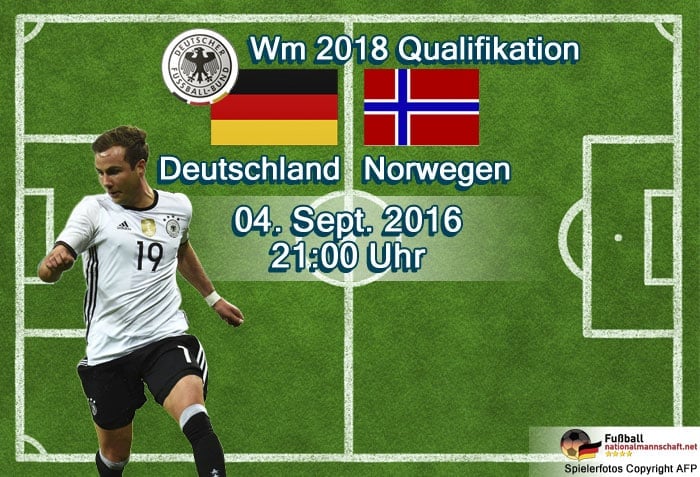 Länderspiel Norwegen - Deutschland